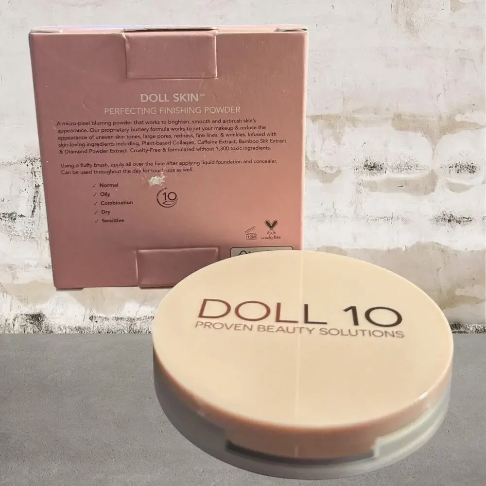 Doll 10 Doll Skin Perfecting Finishing Powder #3 NIB